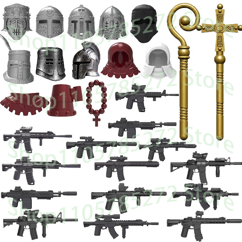 3D Printing Lego Bricks - 3D-printed Medieval Military Building Blocks Knight