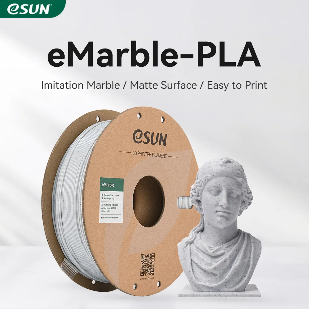 ESUN Marble PLA Filament 1.75m - 3D Printing Nylon ulasan dan harga