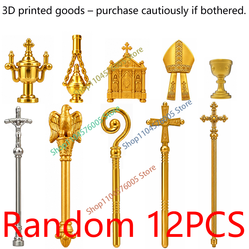 Medieval 3D Printed Monk Build - 3D Printing Lego Bricks ulasan dan harga