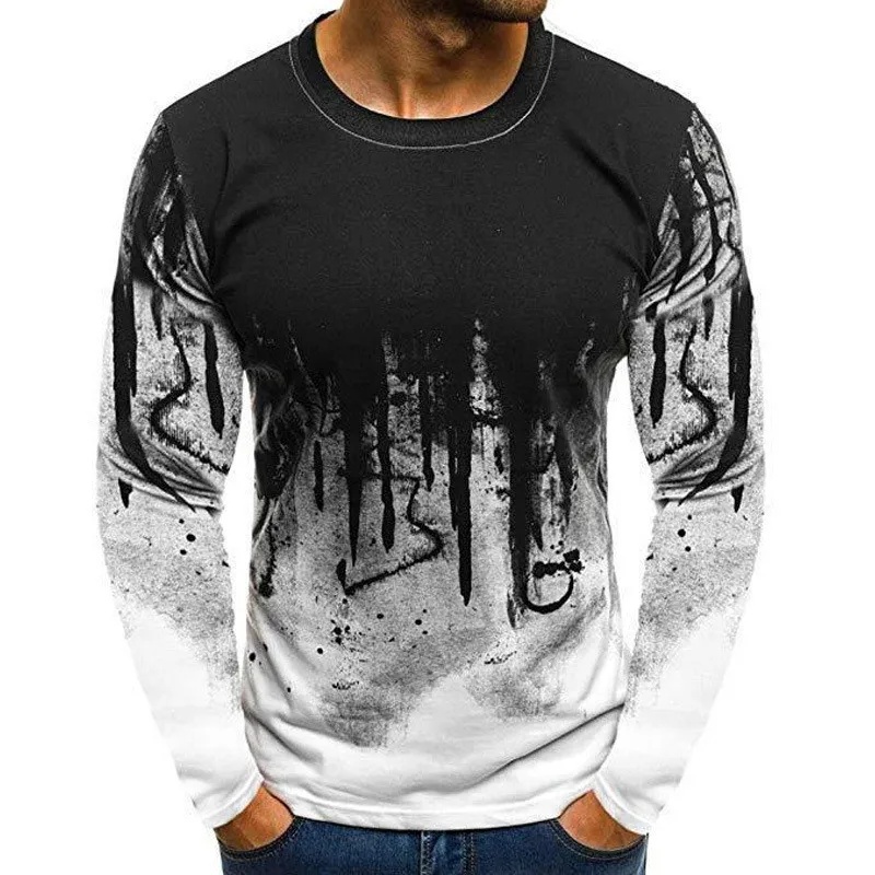 2026 New Autumn and Winter Men - 3D Printing Custom ulasan dan harga