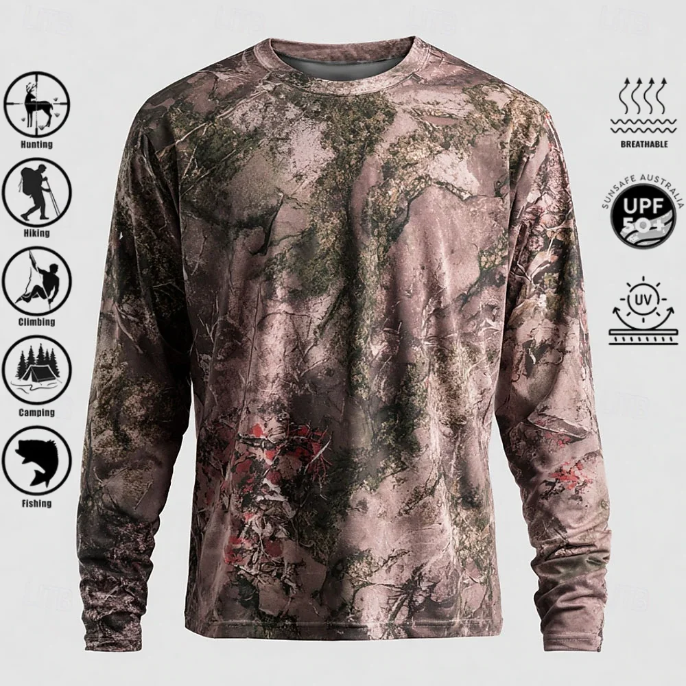Men Long Sleeve T-shirt Polyes - 3D Printing Custom ulasan dan harga