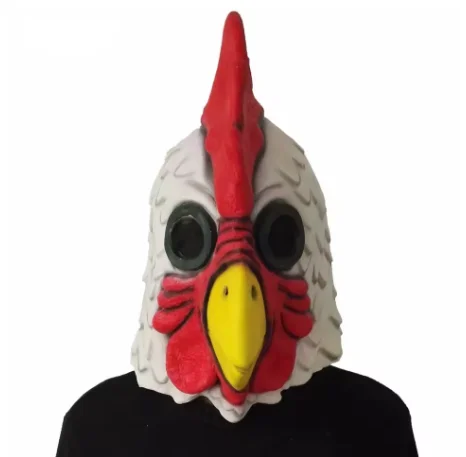 Halloween Latex Mask Adult Ric - 3D Printing Mask ulasan dan harga
