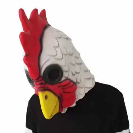 Halloween Latex Mask Adult Ric - 3D Printing Mask ulasan dan harga