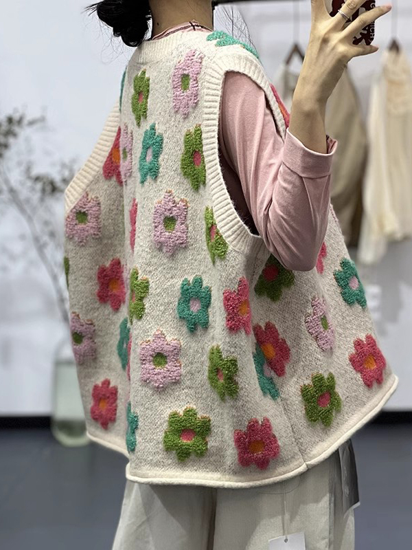 Cute 3D Print Knitted Vest Loo - 3D Printing Nylon ulasan dan harga