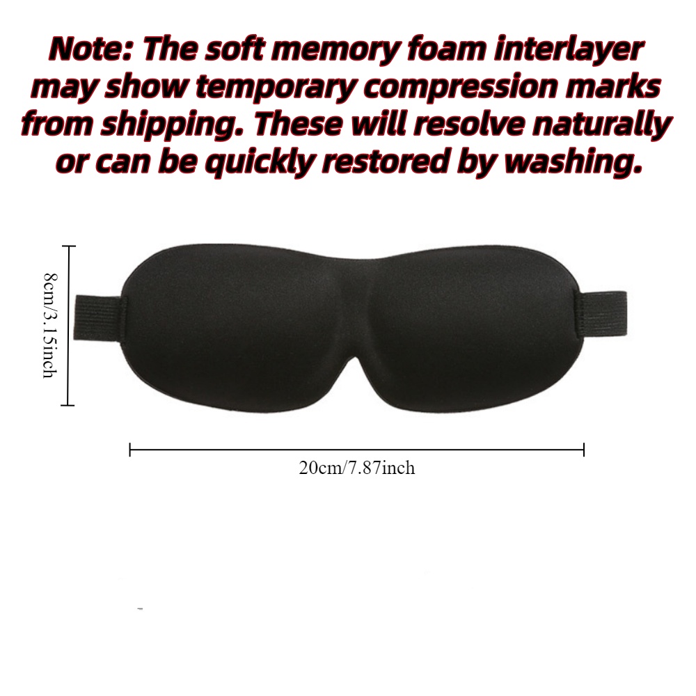 3D Sleep Mask Blindfold Sleepi - 3D Printing Mask ulasan dan harga